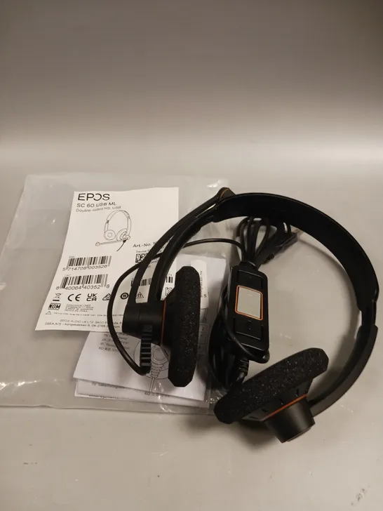 EPOS SC 60 USB WIRED HEADSET 