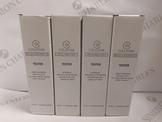 BOX OF 4 COLLISTAR INTENSIVE ANTICELLULITE SERUM - 4X200ML