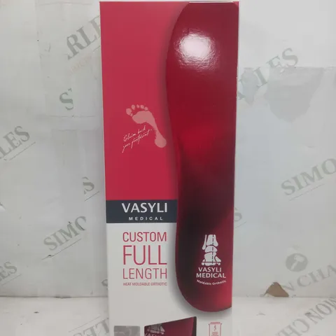 VASYLI RED CUSTOM ORTHOTICS - HIGH DENSITY