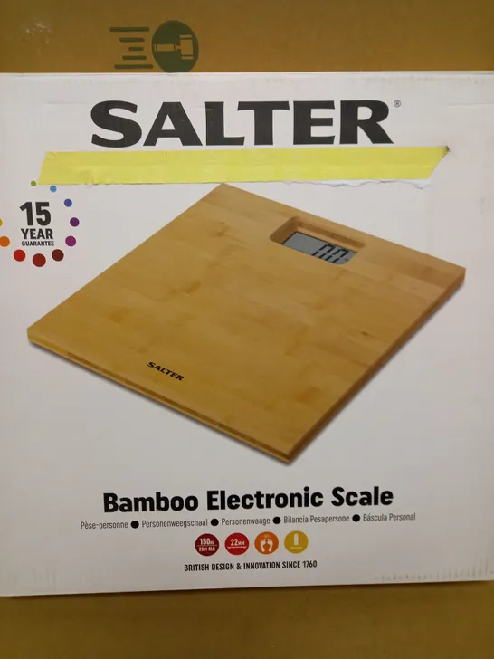 BOXED SALTER BAMBOO PERSONAL SCALE 