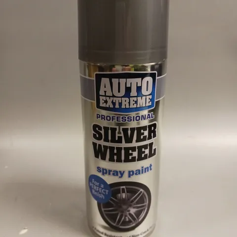12 X AUTO EXTREME PROFESSIONAL SILVER WHEEL SPRAY PAINT - COLLECTION ONLY 