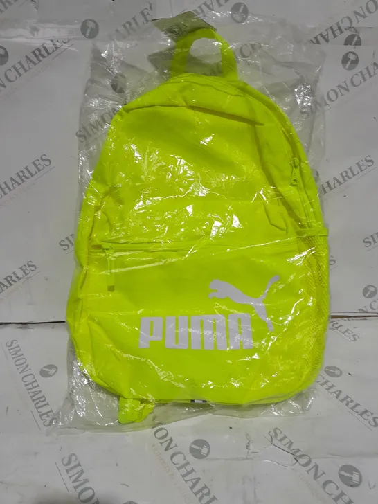 PUMA FLUO YELLOW BACKPACK