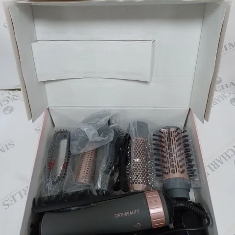 BOXED OPTI-BEAUTY HOT AIR-STYLER WITH ACCESSORIES 