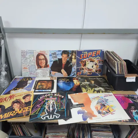 A COLLECTION OF VINYL RECORD LPs ETC