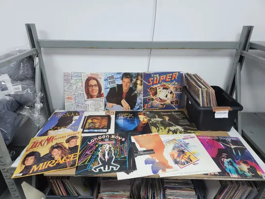 A COLLECTION OF VINYL RECORD LPs ETC