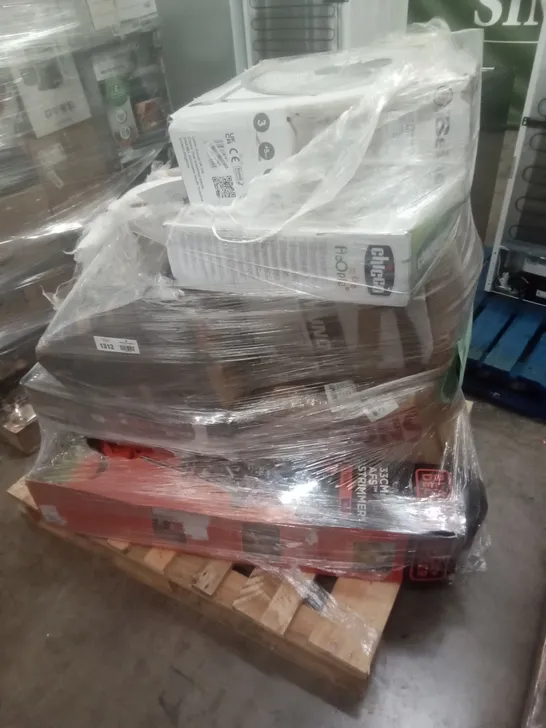 PALLET OF APPROXIMATELY 12 ASSORTED HOUSEHOLD AND ELECTRICAL PRODUCTS TO INCLUDE