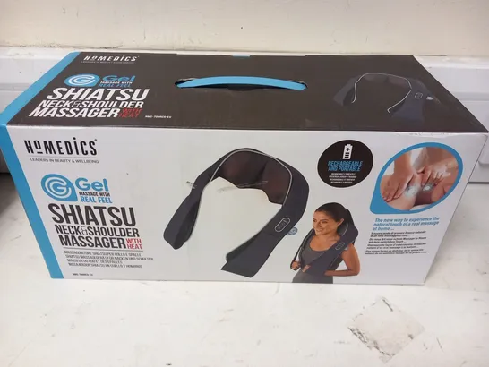 BOXED HOMEDICS SHIATSU NECK AND SHOULDER MASSAGER NMS-700RCG-EU