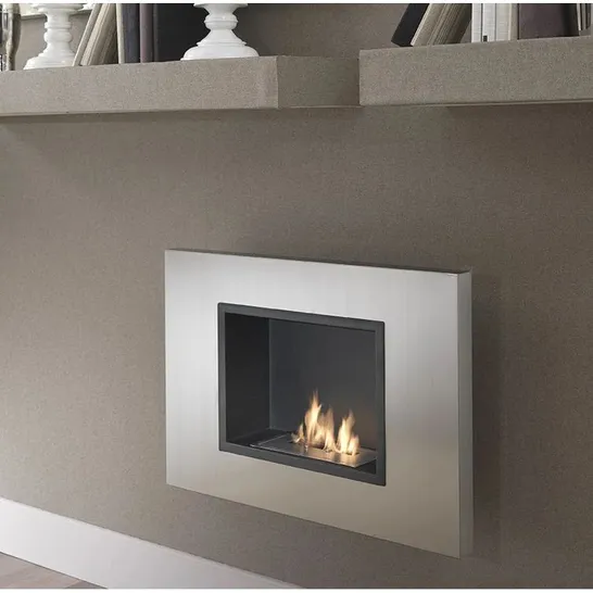 BOXED ANAÏS BELFRY HEATING 78CM W ETHANOL FIREPLACE (1 BOX)