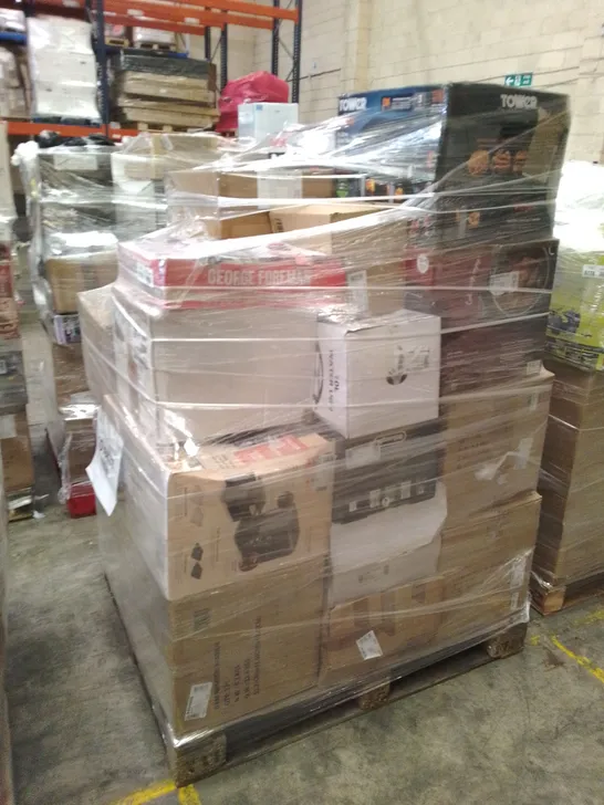 PALLET OF APPROXIMATELY 24 UNPROCESSED RAW RETURN HOUSEHOLD AND ELECTRICAL GOODS TO INCLUDE;