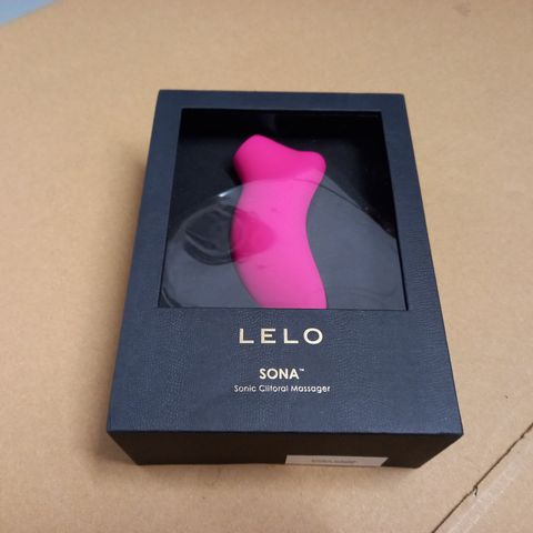 BOXED LELO SONA SONIC CLITORAL MASSAGER