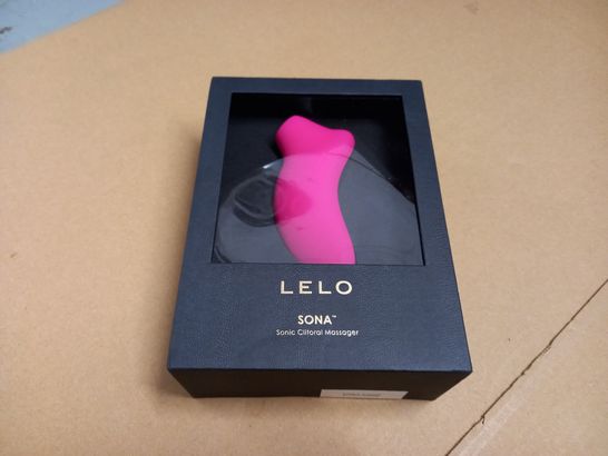 BOXED LELO SONA SONIC CLITORAL MASSAGER