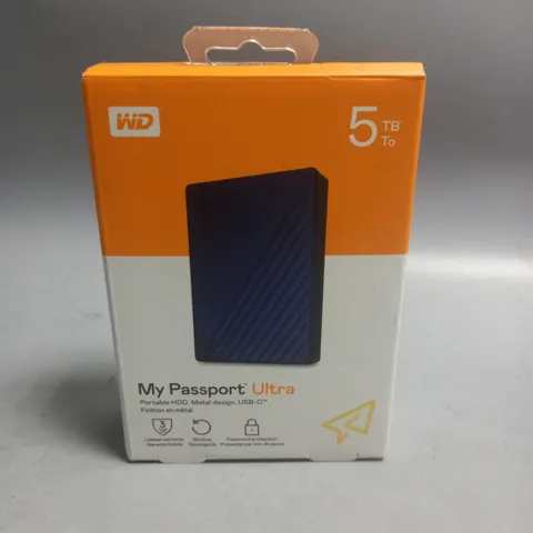 SEALED WD MY PASSPORT ULTRA 5TB