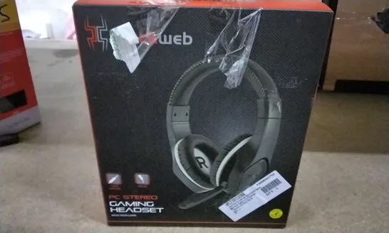 BLACKWEB PC STEREO GAMING HEADSET 