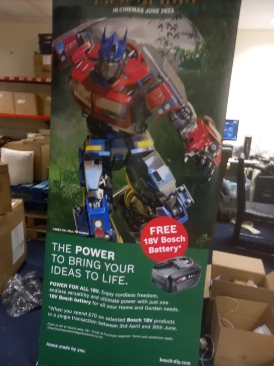 BOSCH PULL-UP TRANSFORMERS BANNER