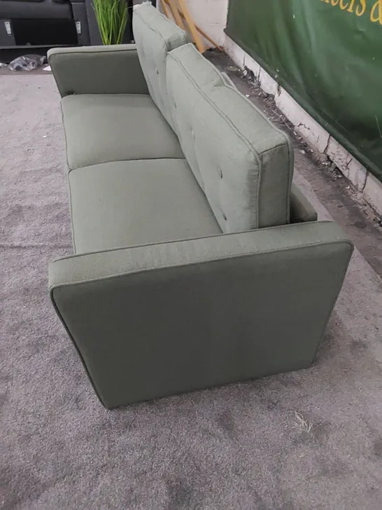 DESIGNER FLOMAN BUTTON TUFTED COMFORT SOFA 