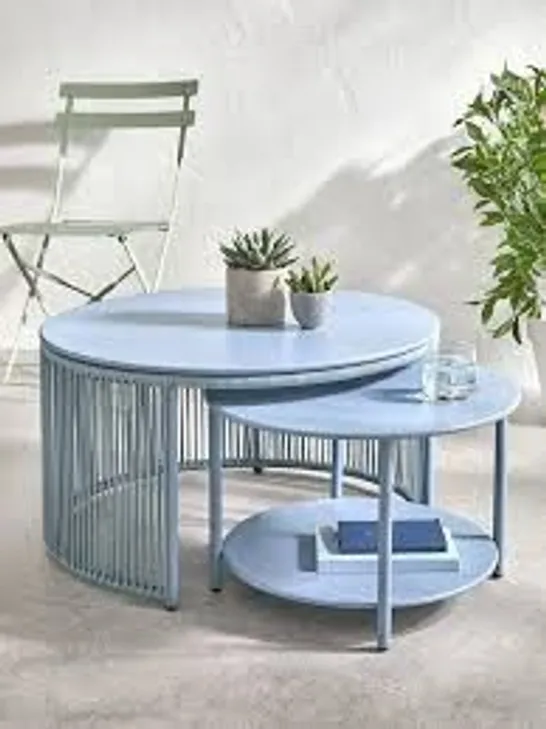 BRAND NEW BOXED HAWAII NESTED TABLE RRP £129.99