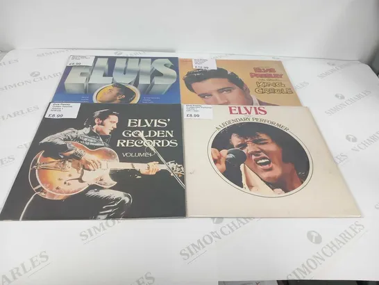 ELVIS PRESLEY VINYL RECORD COLLECTION. APPROXIMATELY 42 VINYL LPS AND BOX SETS.  AN IMPRESSIVE COLLECTION.