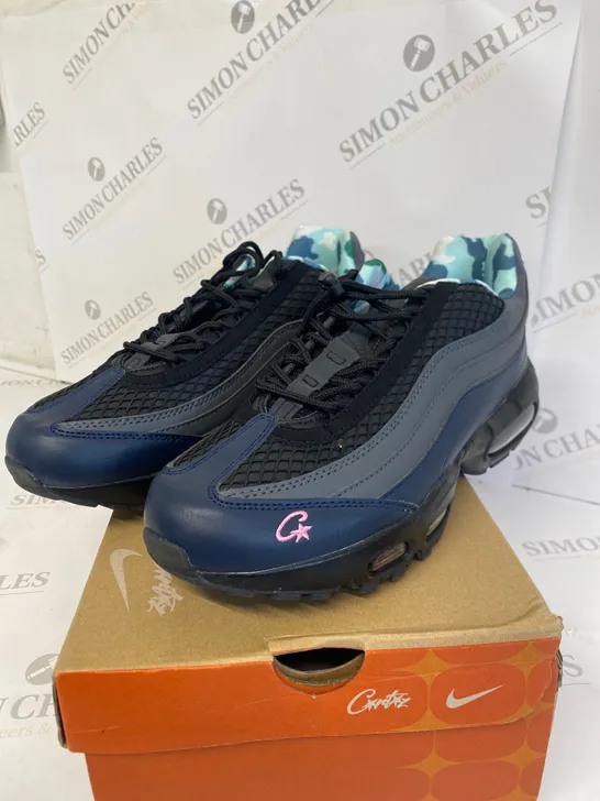 BOXED PAIR OF NIKE AIR MAX 95 TT NAVY TRAINERS SIZE 9