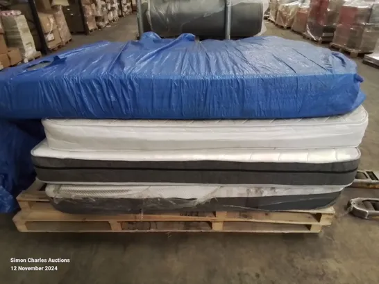 PALLET CONTAINING VARIOUS MATTRESSES IN DIFFERENT SIZES AND QUALITY