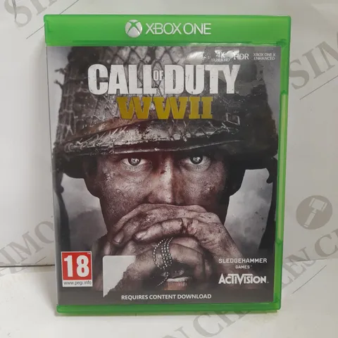 CALL OF DUTY WWII GAME FOR XBOX ONE