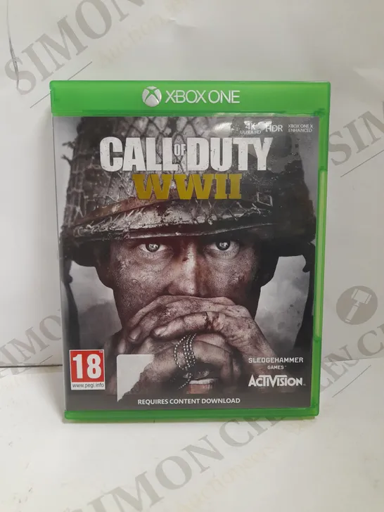 CALL OF DUTY WWII GAME FOR XBOX ONE