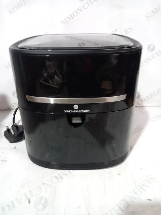 COOK'S ESSENTIALS 4L AIR FRYER IN BLACK