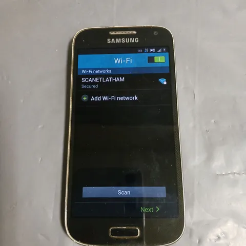 SAMSUNG GALAXY S4 MINI GT-I9195 SMARTPHONE IN BLACK