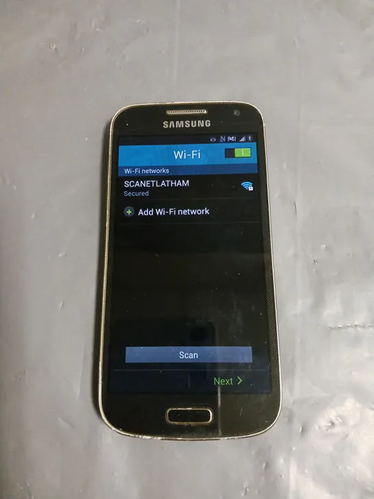 SAMSUNG GALAXY S4 MINI GT-I9195 SMARTPHONE IN BLACK