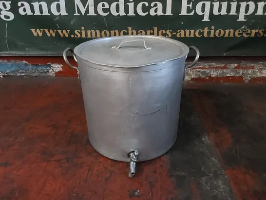 VINTAGE METAL HOT WATER URN