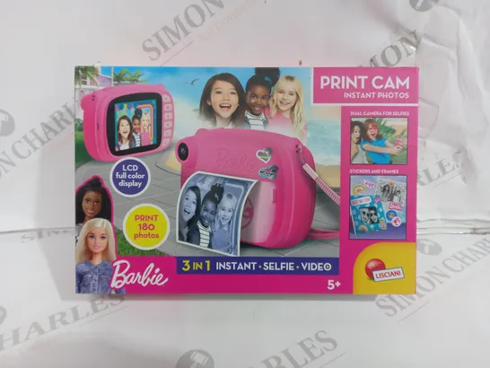 LISCIANI 97050 PRINT CAM BARBIE HI-TECH CAMERA