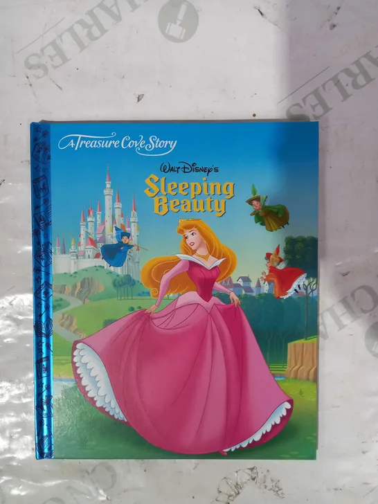 LOT OF APPROXIMATELY 10 TREASURE COVE STORY WALT DISNEY SLEEPING BEAUTY BOOKS