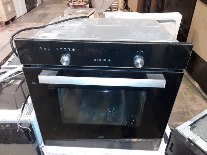 Lot 223 COOKE & LEWIS CLMFBI BUILT IN SINGLE OVEN IN BLACK Simon