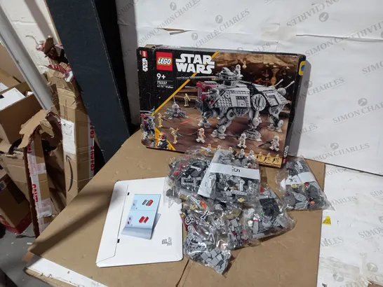 BOXED LEGO STAR WARS STAR WARS AT-TE WALKER BUILDABLE TOY 75337 RRP £119.99
