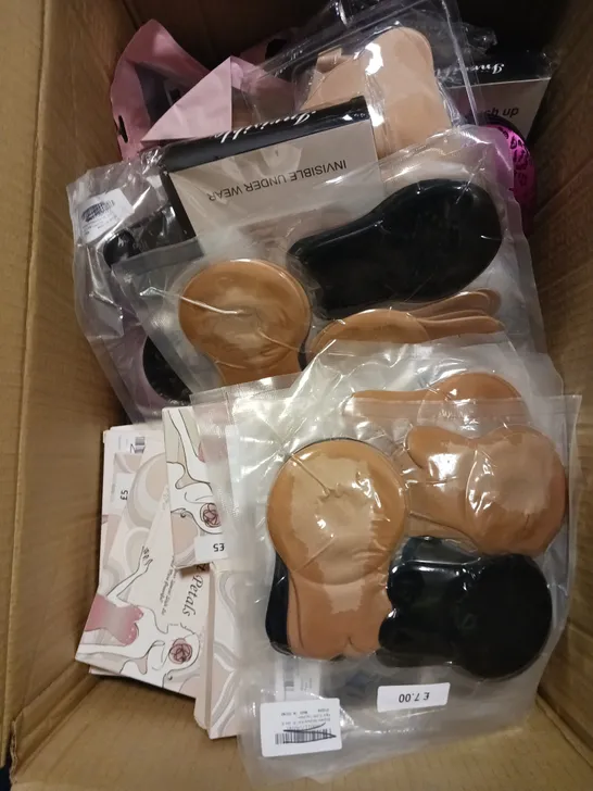 APPROXIMATELY 50 ASSORTED BREAST LIFTING PRODUCTS IN VARIOUS SIZES 