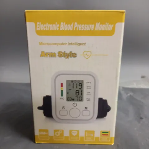 ELECTRONIC BLOOD PRESSURE MONITOR