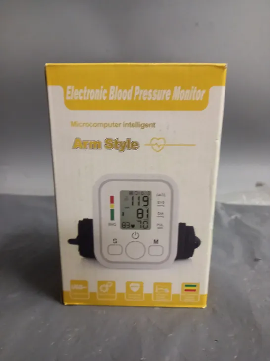 ELECTRONIC BLOOD PRESSURE MONITOR