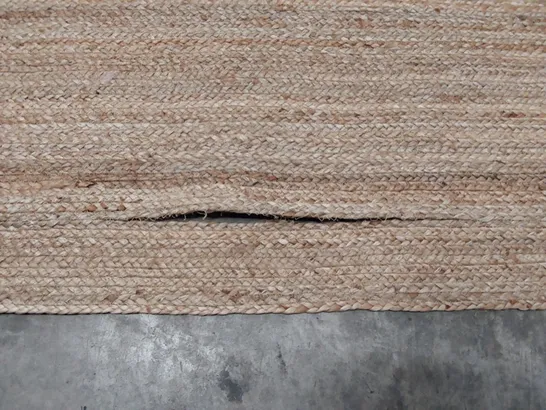 STANLEY HAND BRAIDED NATURAL RUG // 180 X 180CM