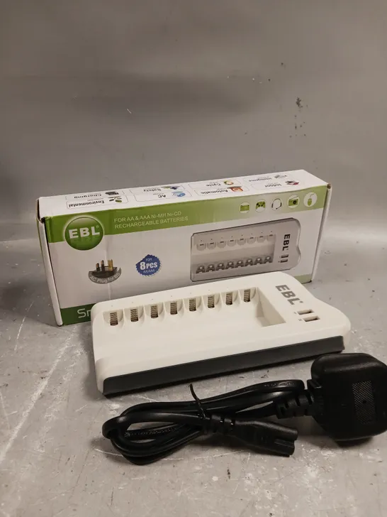 BOXED EBL SMART CHARGING BATTERY CHARGER 