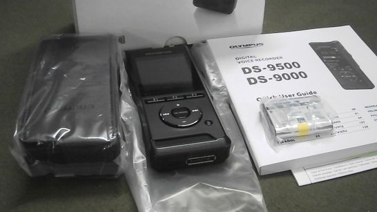 BOXED OLYMPUS DS-9500 DIGITAL VOICE RECORDER