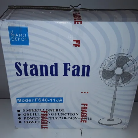 BOXED 3-SPEED STAND FAN 