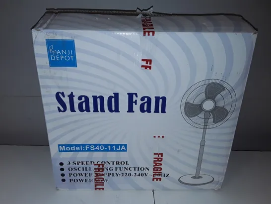 BOXED 3-SPEED STAND FAN 