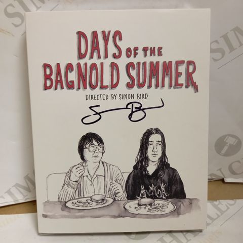 DAYS OF THE BAGNOLD SUMMER SIGNED BLU-RAY