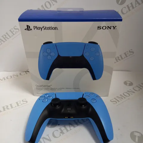 BOXED SONY DUAL SENSE WIRELESS CONTROLLER FOR PS5 - BLUE