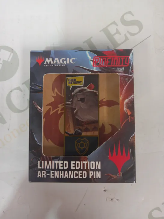 PINFINITY MAGIC THE GATHERING COMMANDER LEGENDS LIMITED EDITION AR-ENHANCED PIN (001)