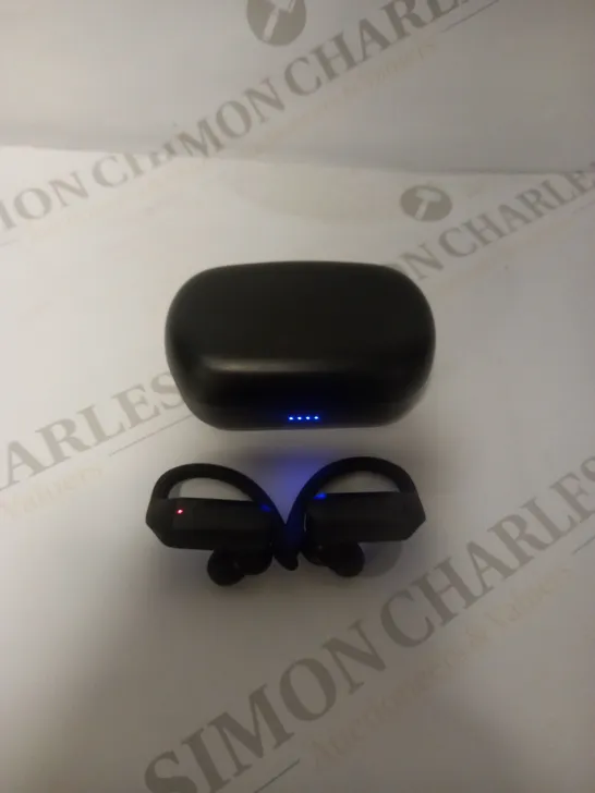 BLUETOOTH TRUE WIRELESS EARBUDS WITH CHARGING CASE