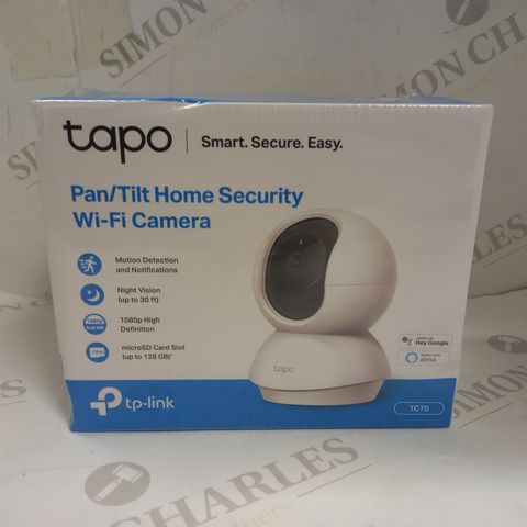 TAPO PAN/TILT HOME SECURITY WI-FI CAMERA