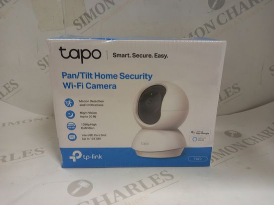 TAPO PAN/TILT HOME SECURITY WI-FI CAMERA