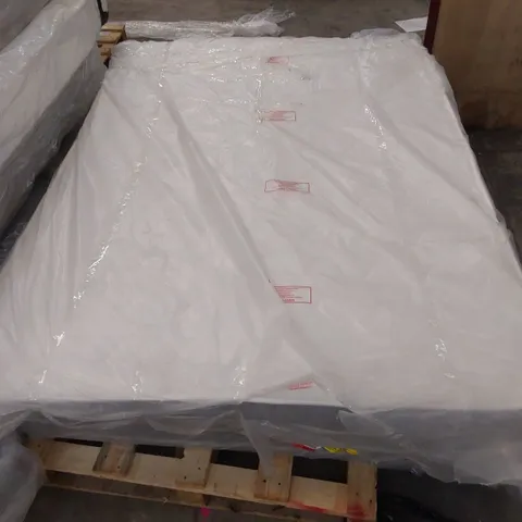 QUALITY BAGGED 4'6" DOUBLE CLOUDS MEMORY SPRUNG OPEN COIL MATTRESS 
