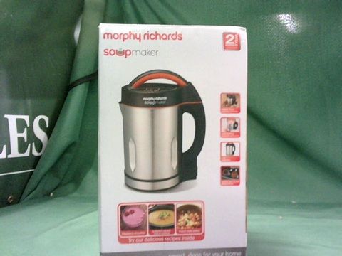MORPHY RICHARDS 48822 SOUP MAKER, STAINLESS STEEL 1000W, 1.6L