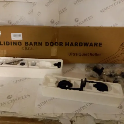 BOXED SLIDING BARN DOOR ROLLER WITH FITTINGS